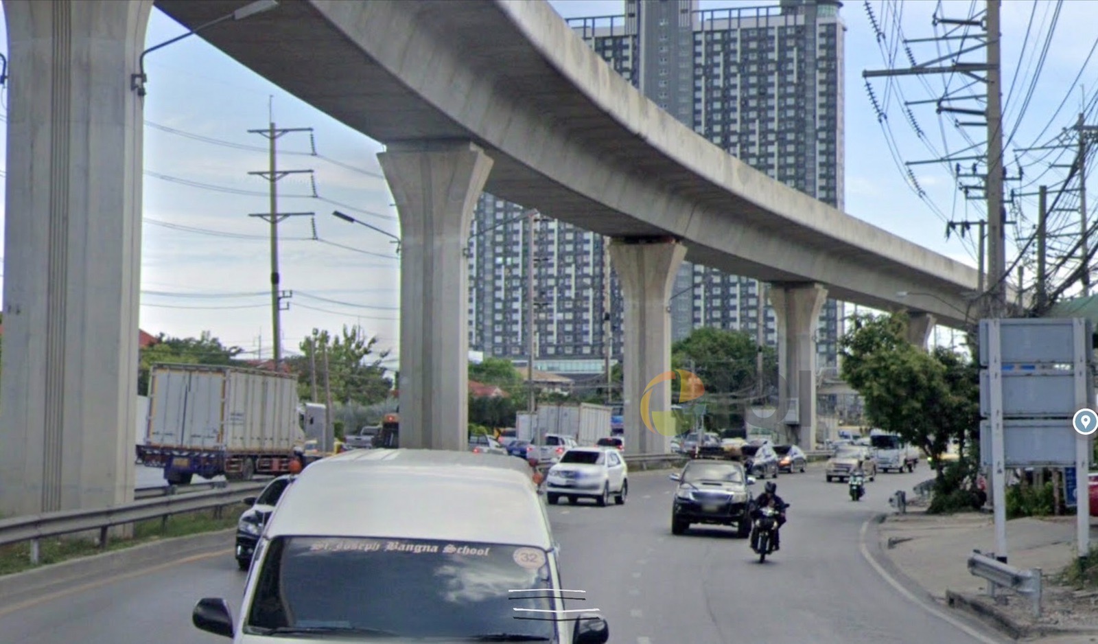 Land for sale Pak Nam Samut Prakan near Bts green line image