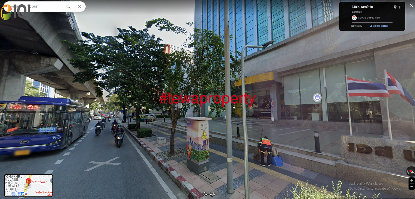 Office Space for Rent at SPE Tower, 7th Floor, near BTS sanampao Total Area: 910 square meters (Can be subdivided - 450 square meters each). image