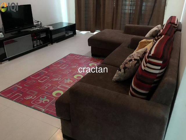 Rumah Endlot Satu Tingkat Separa Berperabot di Krubong Jaya untuk Disewa image