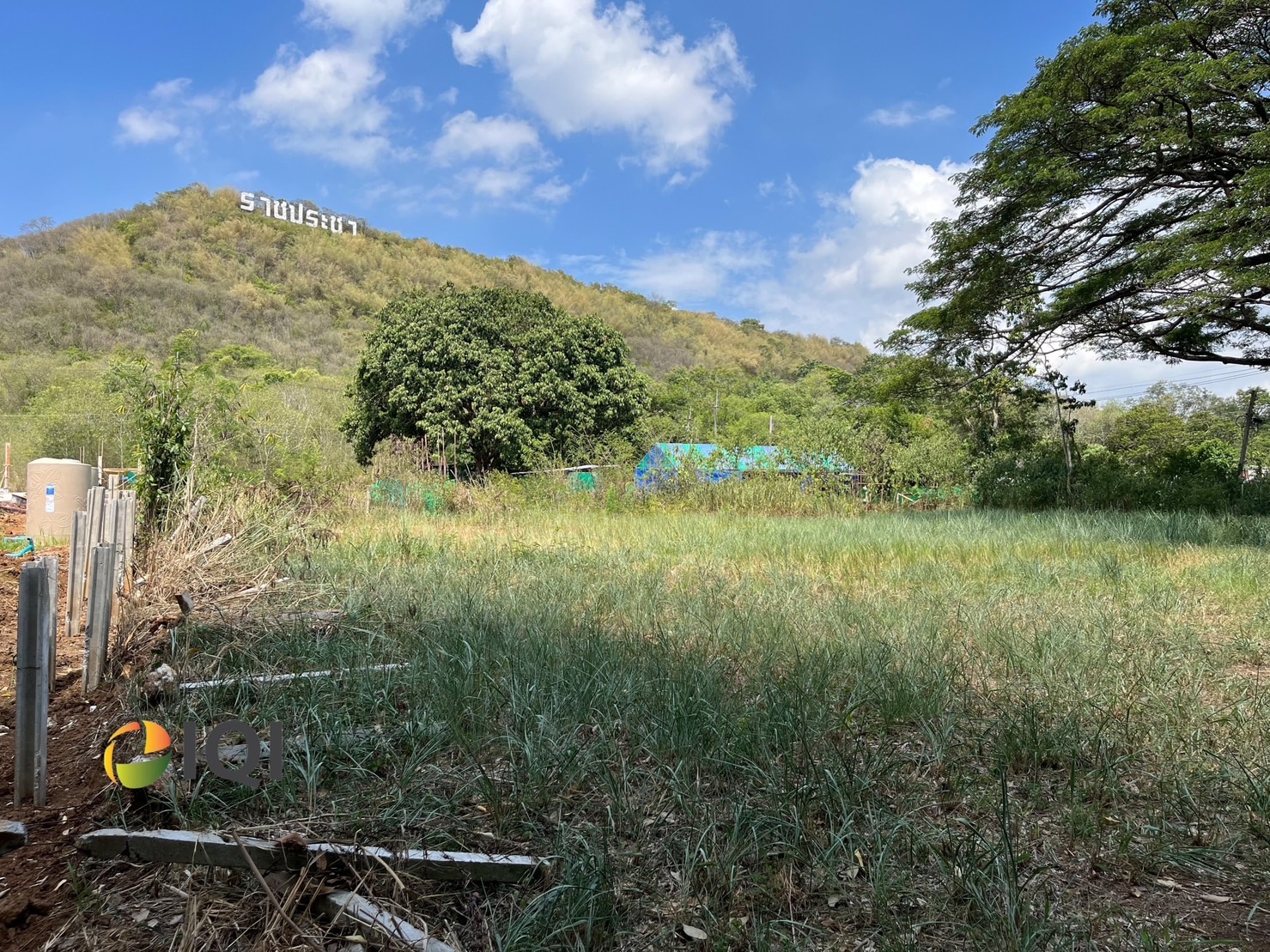 Available land for sale at the entrance to Rachapracha Resort Pakchong, Pak Chong District. image