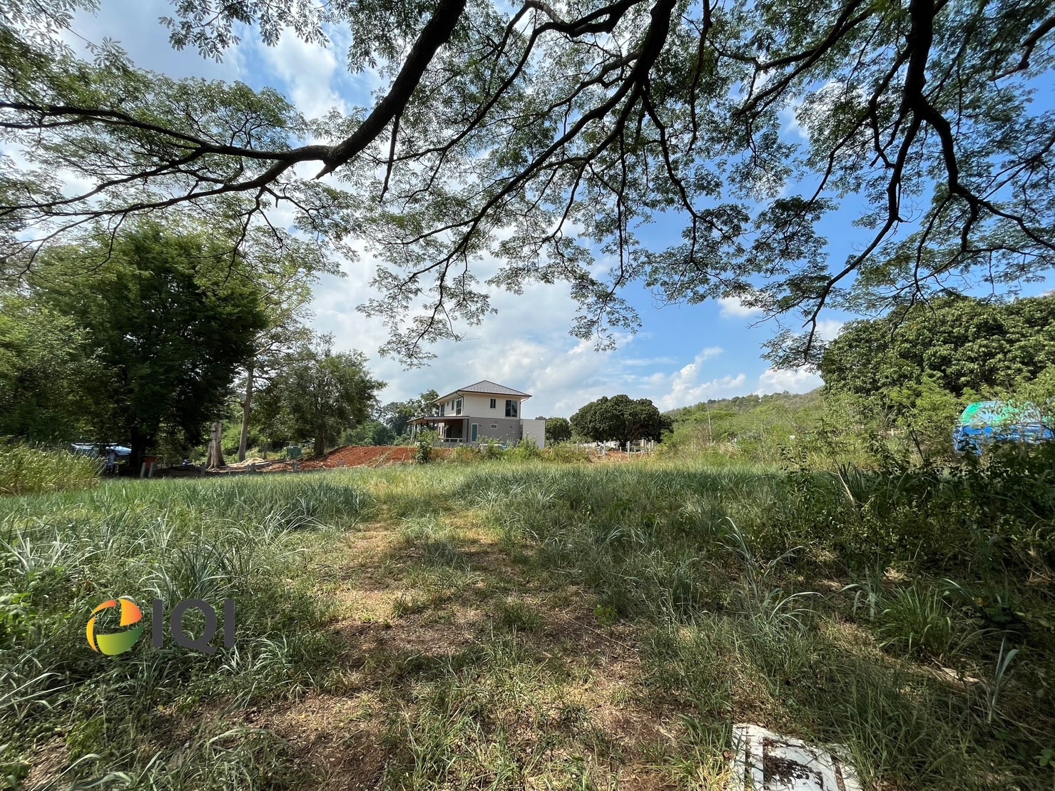 Available land for sale at the entrance to Rachapracha Resort Pakchong, Pak Chong District. image