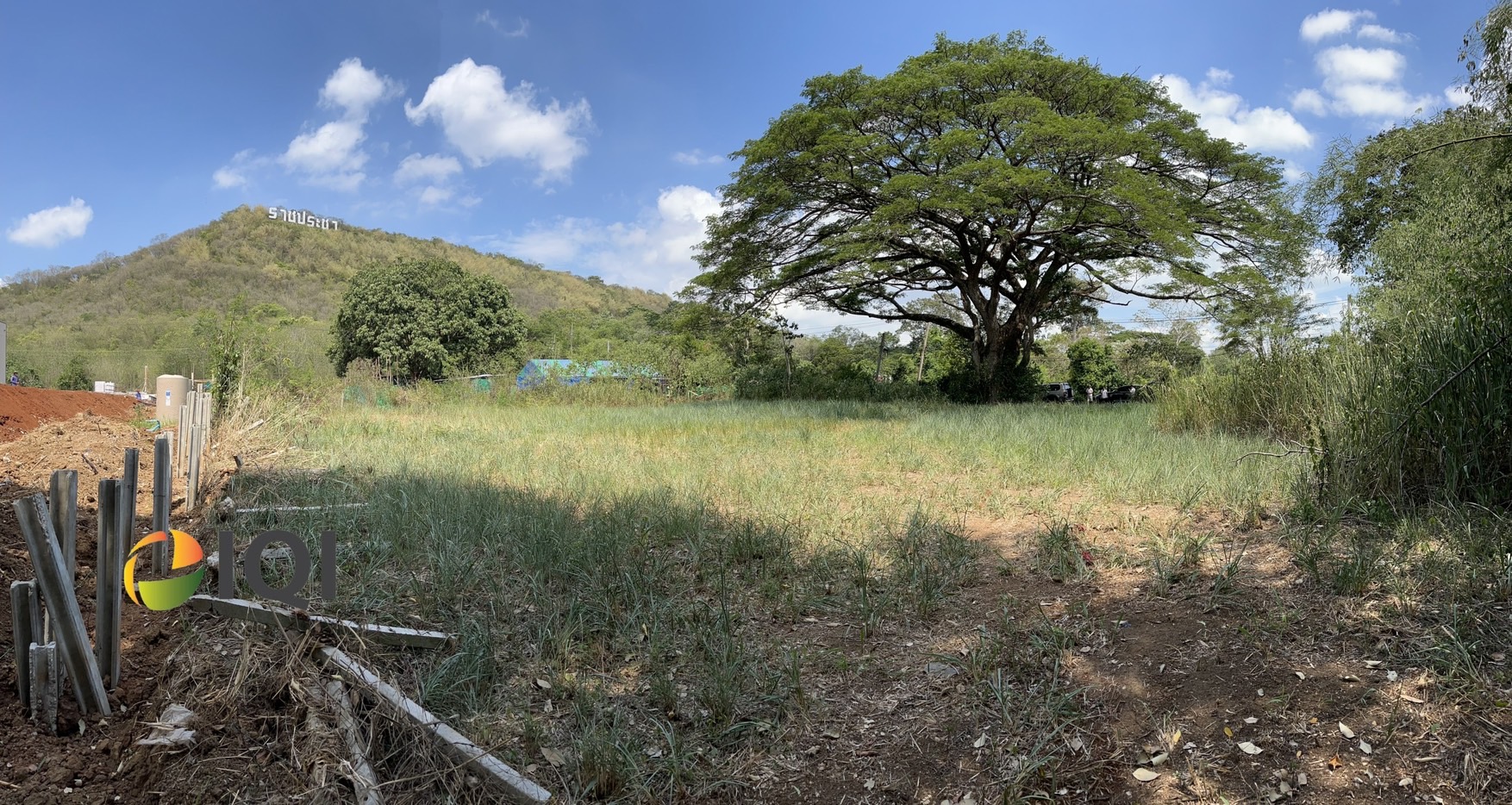 Available land for sale at the entrance to Rachapracha Resort Pakchong, Pak Chong District. image