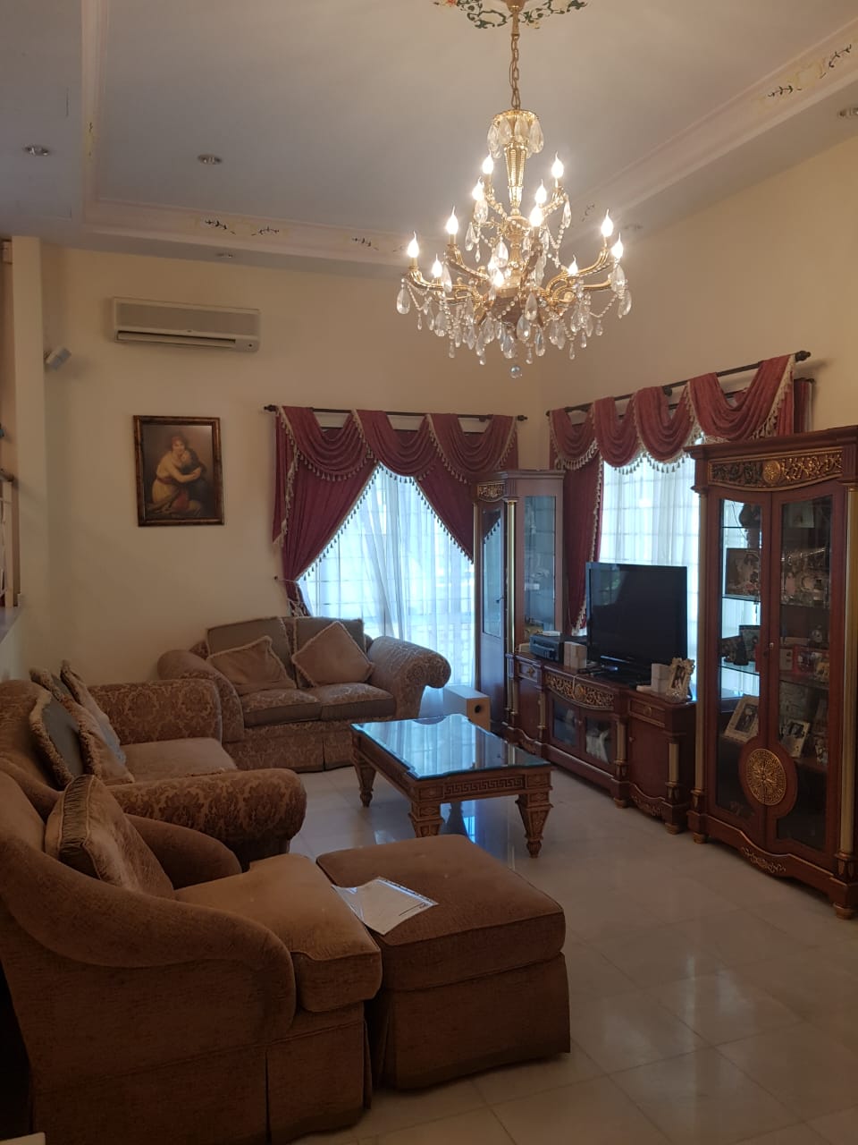 BIG LAND FULLY FURNISHED 2.5 Storey Semi D House at Taman Dahlia Melaka for Rent image