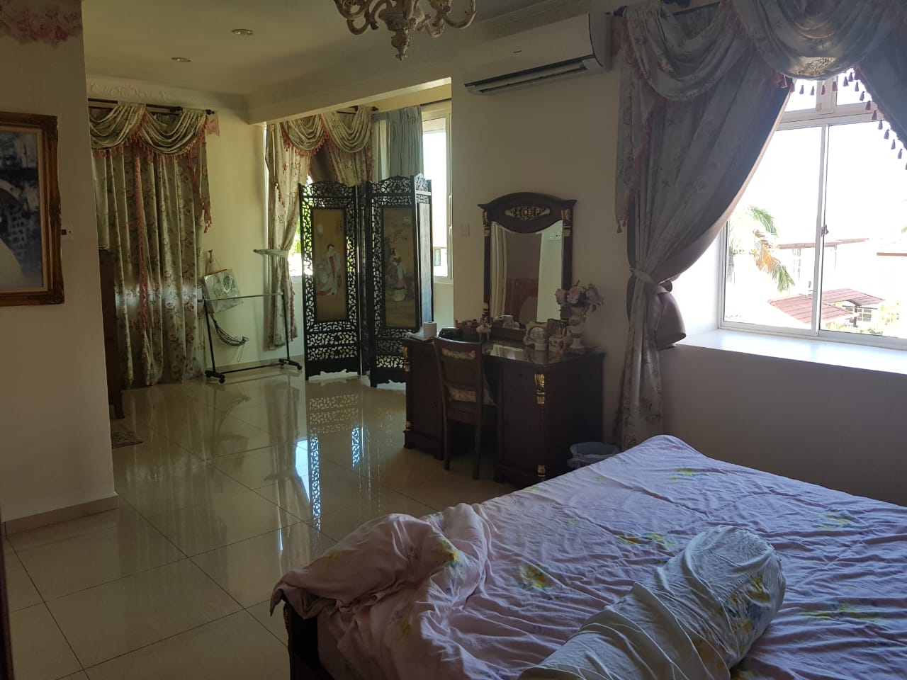 BIG LAND FULLY FURNISHED 2.5 Storey Semi D House at Taman Dahlia Melaka for Rent image