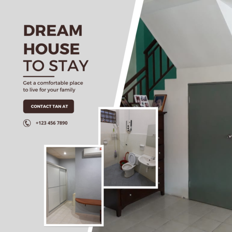 Double Storey Terrace House Taman Tasik Utama Ayer Keroh for Rent image