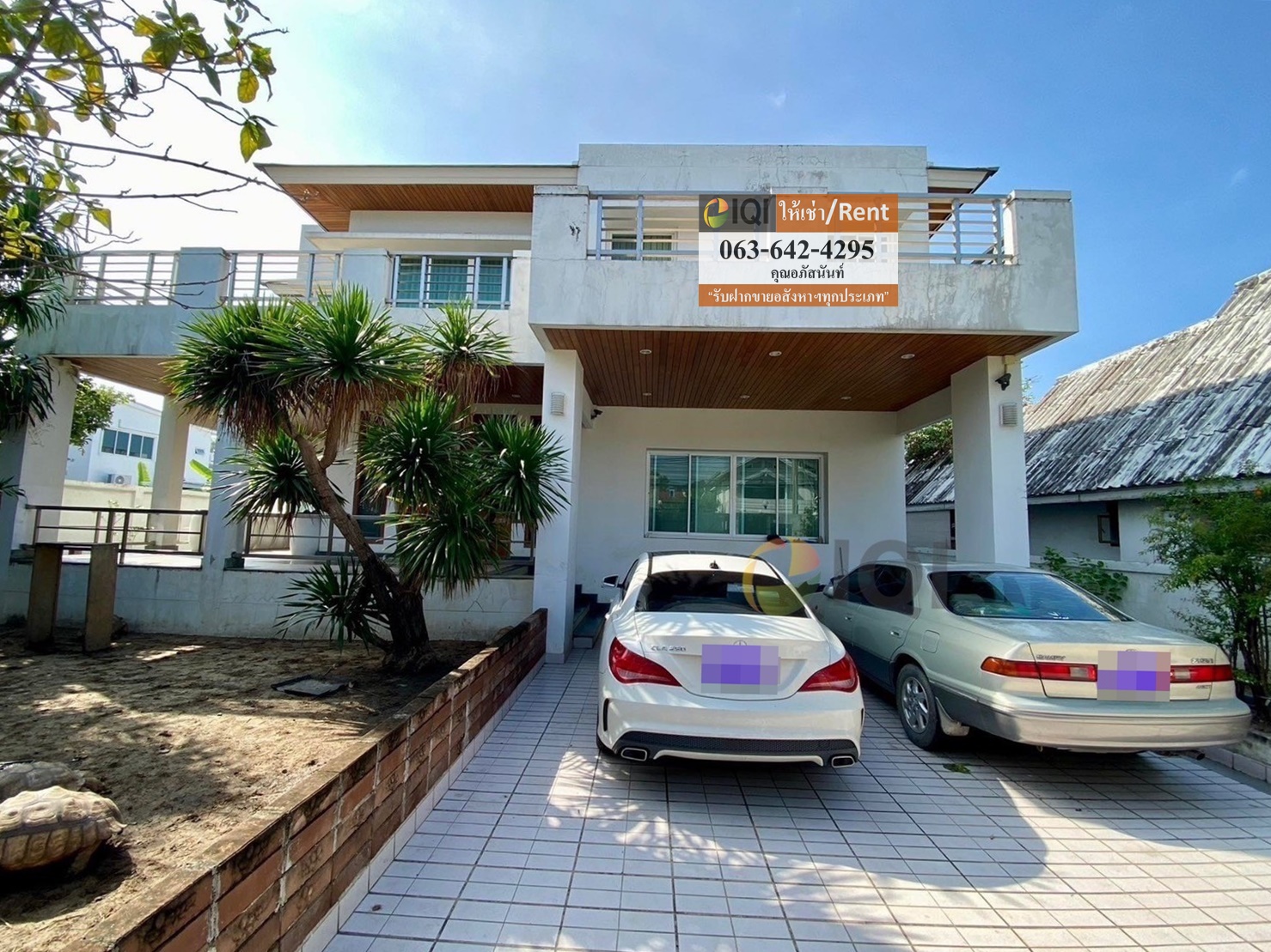 Two-storey detached house for rent modern style Sammakorn Village 1, Soi.A5, Ramkhamhaeng 112 image