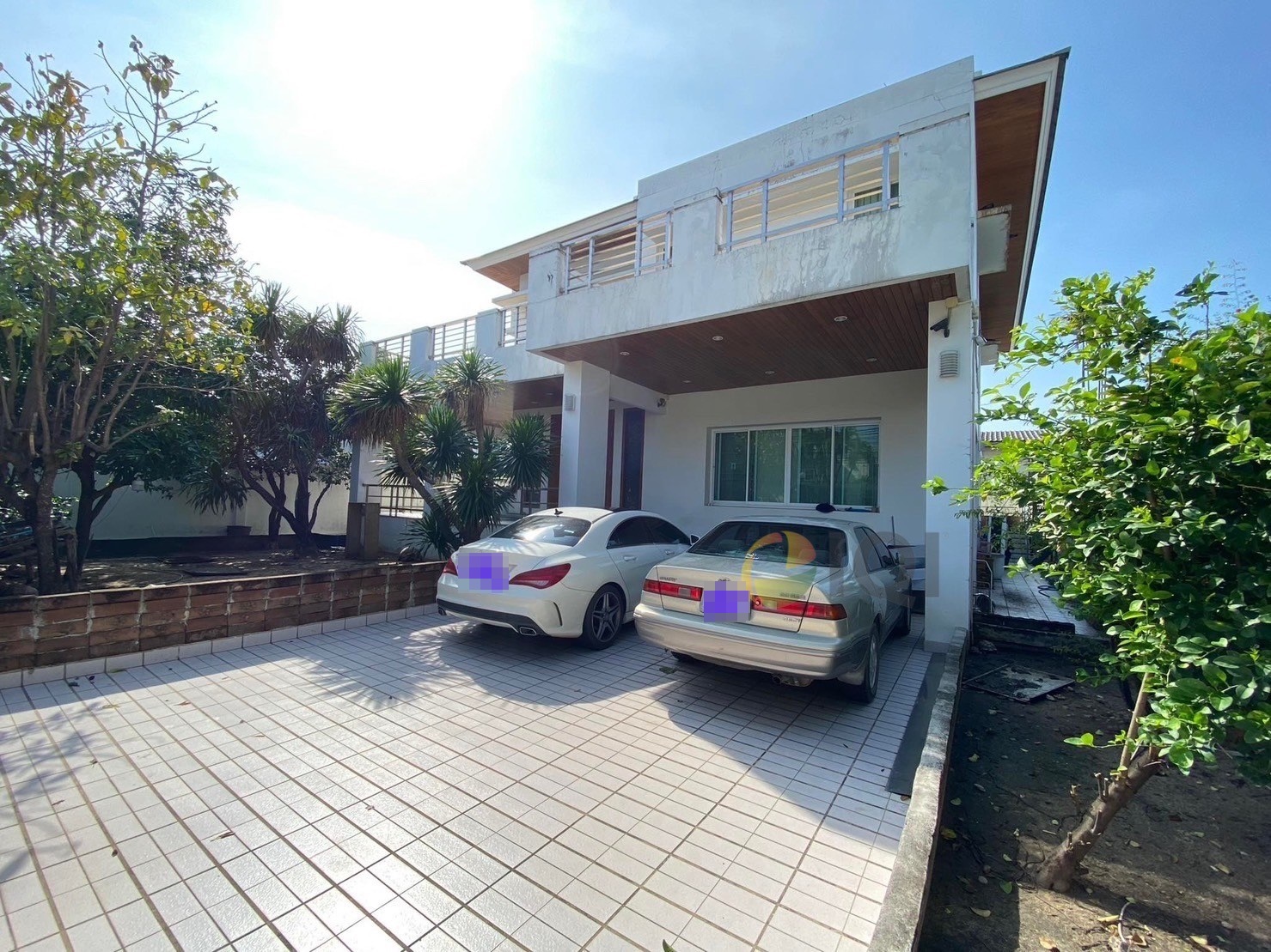 Two-storey detached house for rent modern style Sammakorn Village 1, Soi.A5, Ramkhamhaeng 112 image