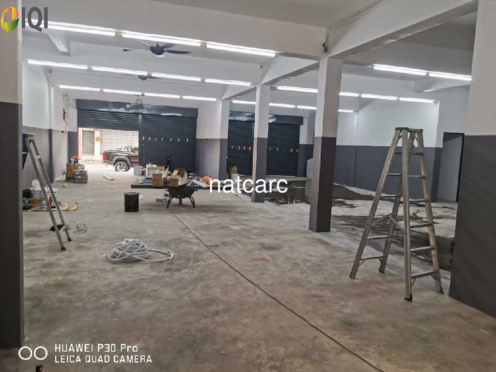 Twin Ground Floor Shop Lot Taman Merdeka Jaya for Rent image