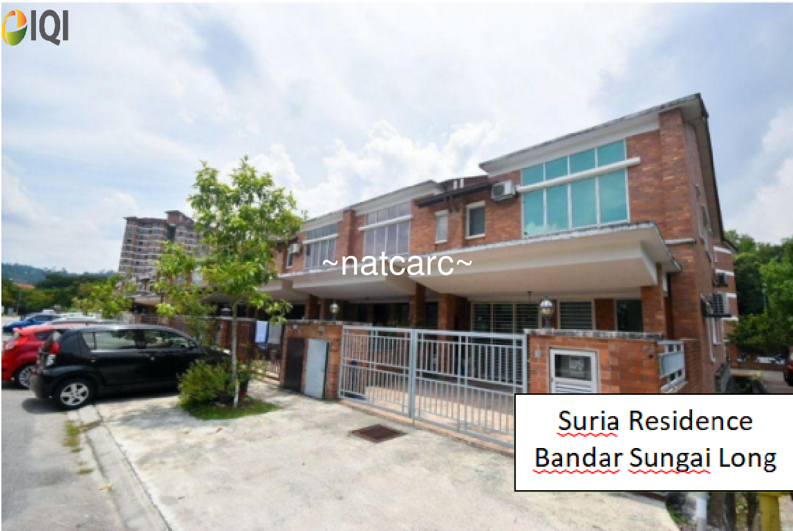 Suria Residence 2 Storey Terrace End Lot Bandar Sungai Long for Sale image