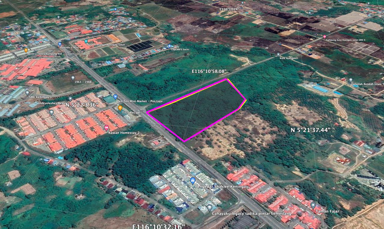 Kenungau Roadside Land , Sabah image