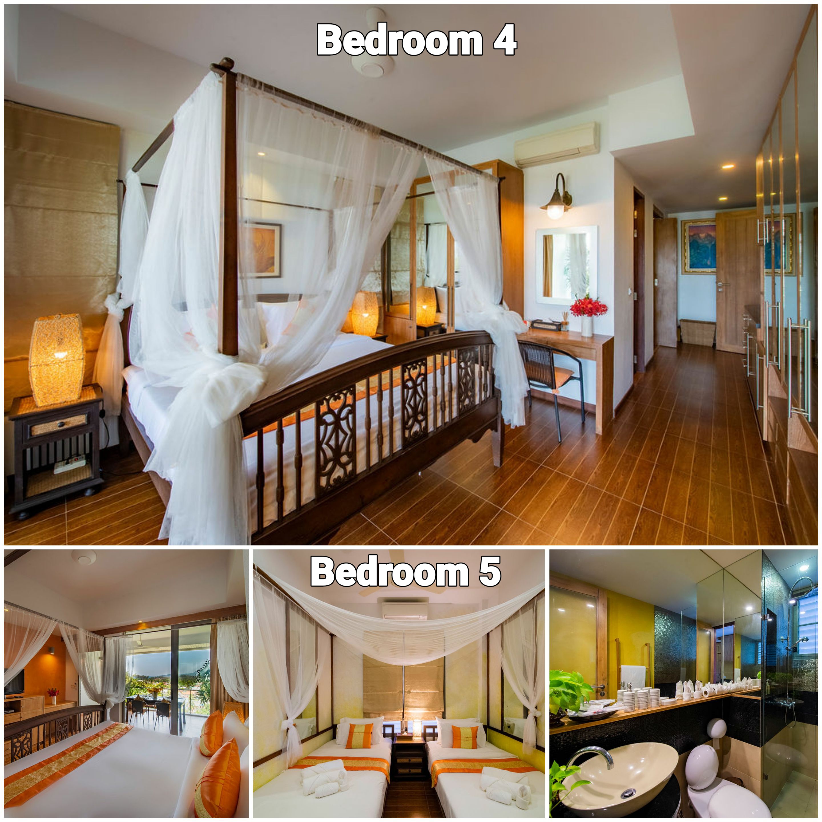 Sea View Villa 4 Bedrooms Private villa , Bangtao beach (SUP-1143)  image