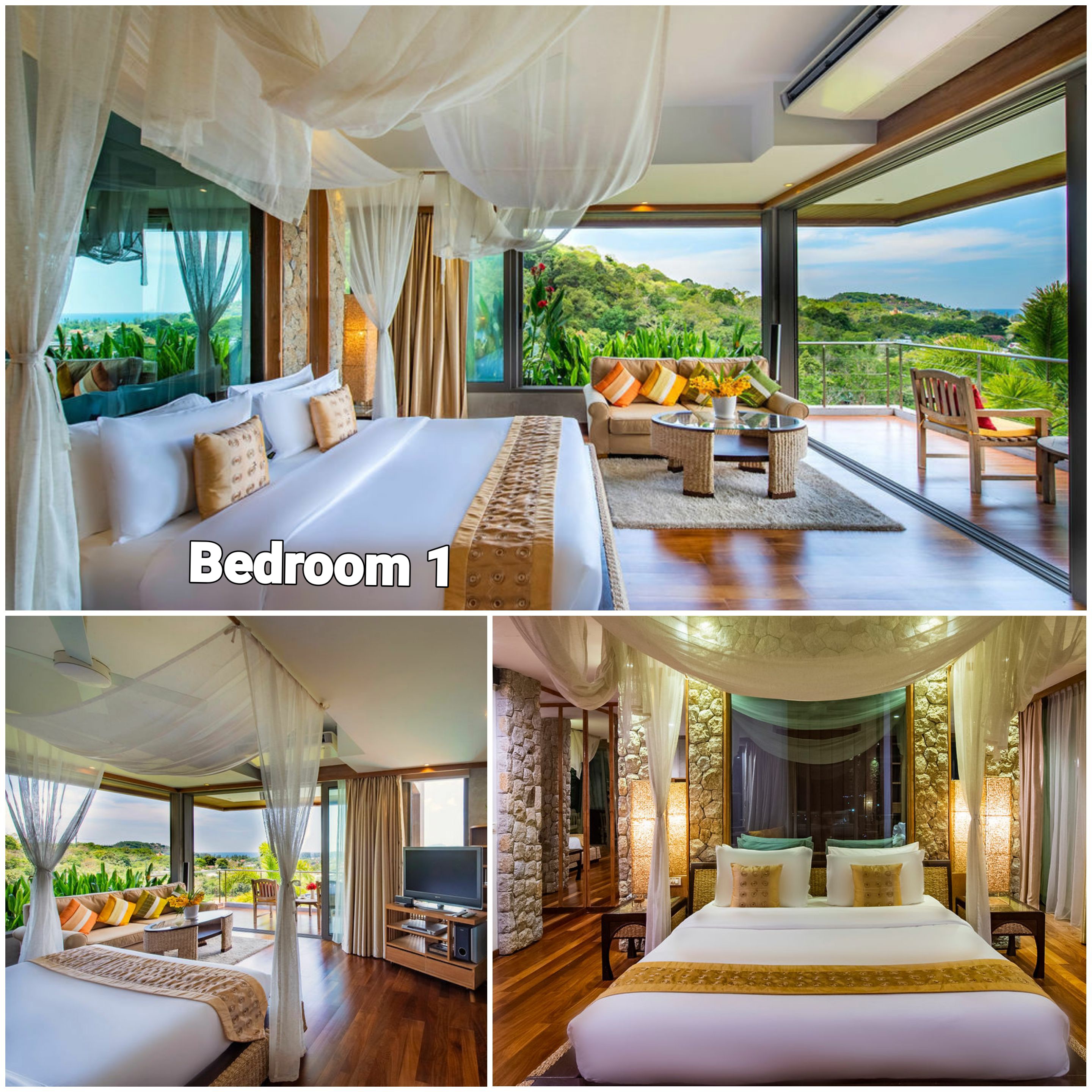 Sea View Villa 4 Bedrooms Private villa , Bangtao beach (SUP-1143)  image