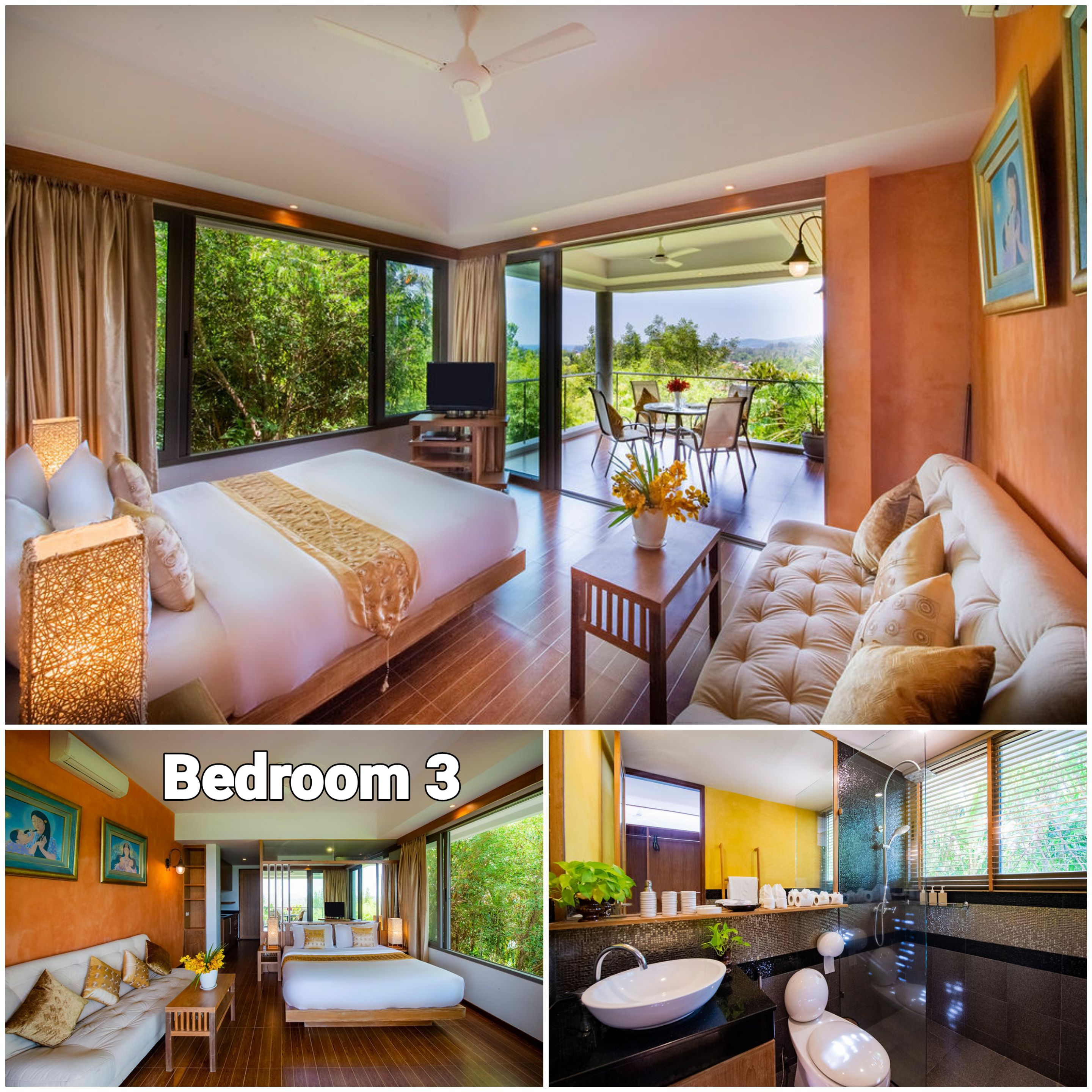 Sea View Villa 4 Bedrooms Private villa , Bangtao beach (SUP-1143)  image