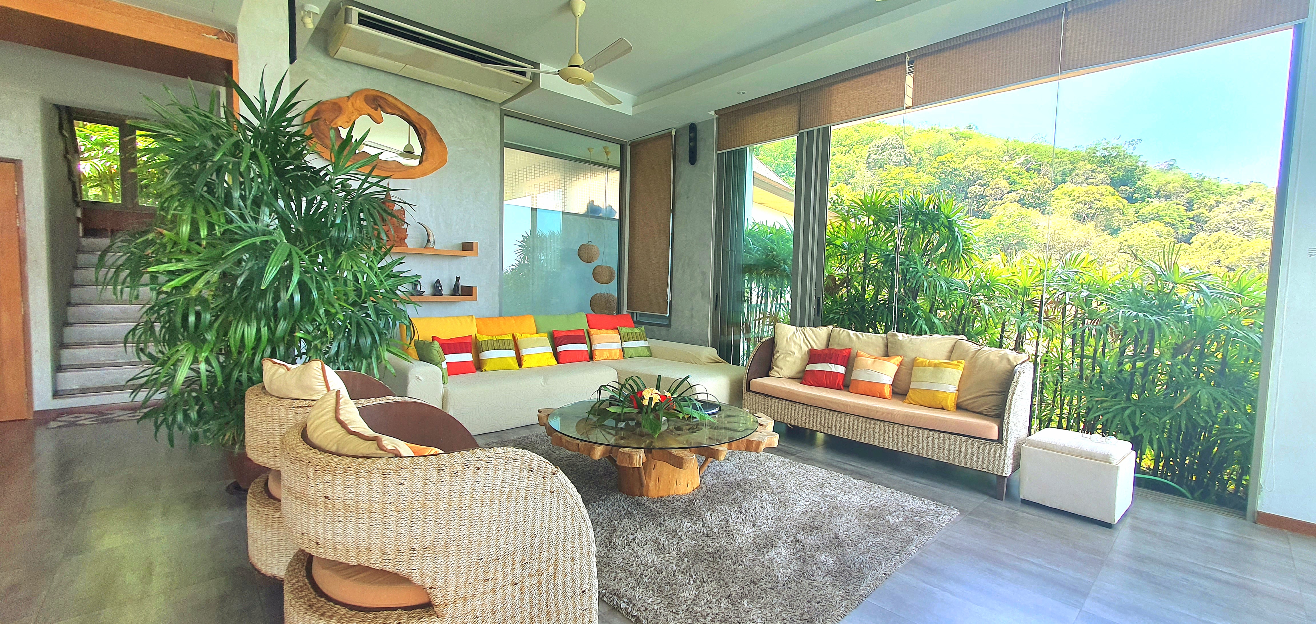 Sea View Villa 4 Bedrooms Private villa , Bangtao beach (SUP-1143)  image