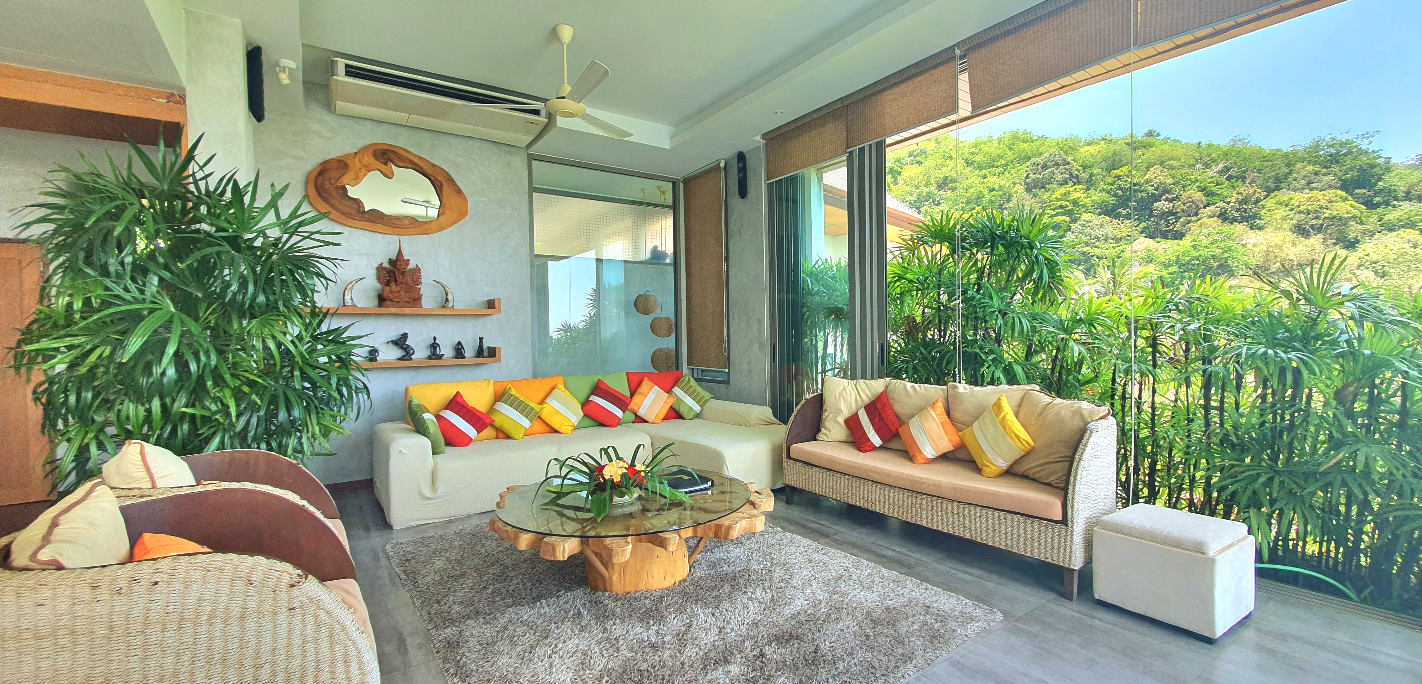 Sea View Villa 4 Bedrooms Private villa , Bangtao beach (SUP-1143)  image