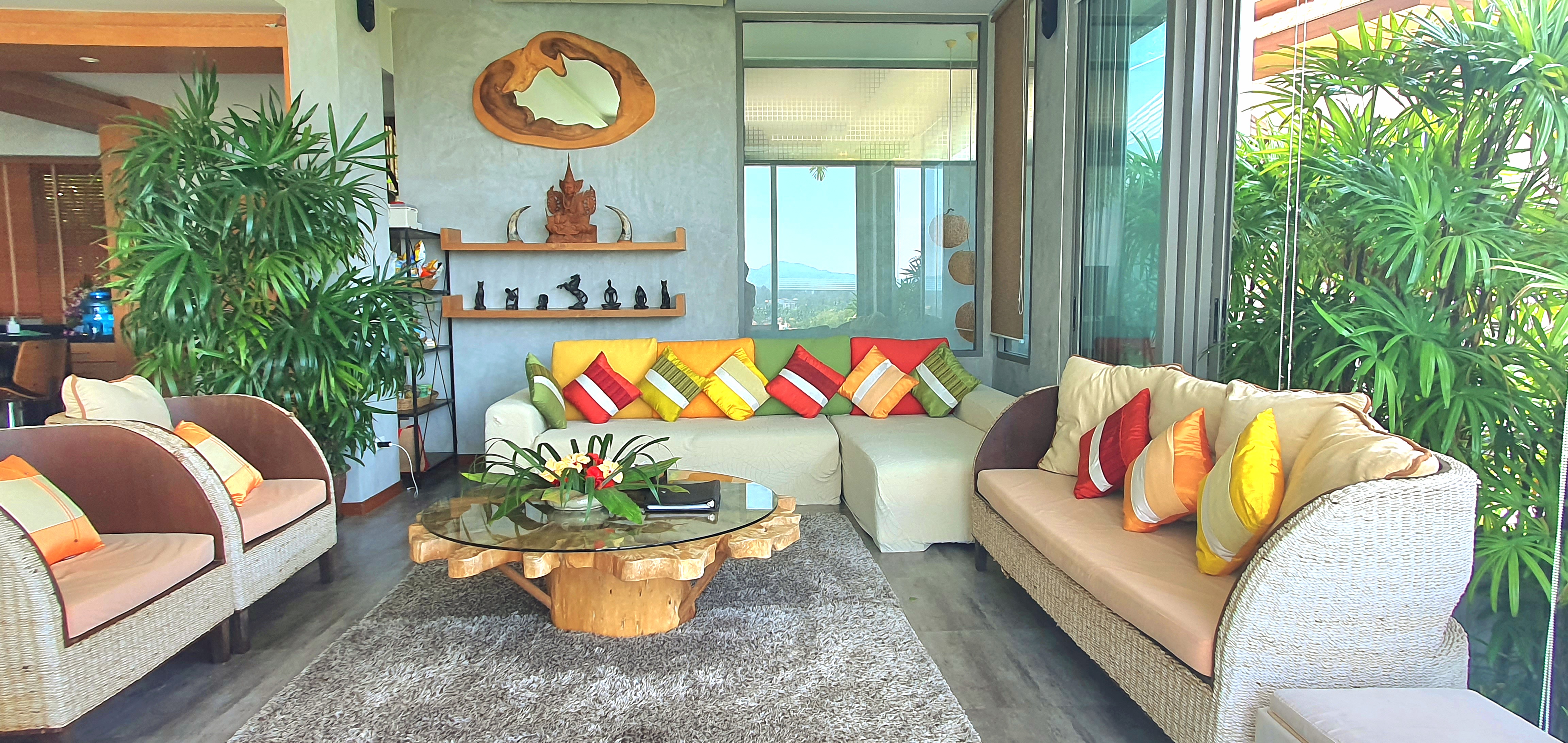 Sea View Villa 4 Bedrooms Private villa , Bangtao beach (SUP-1143)  image