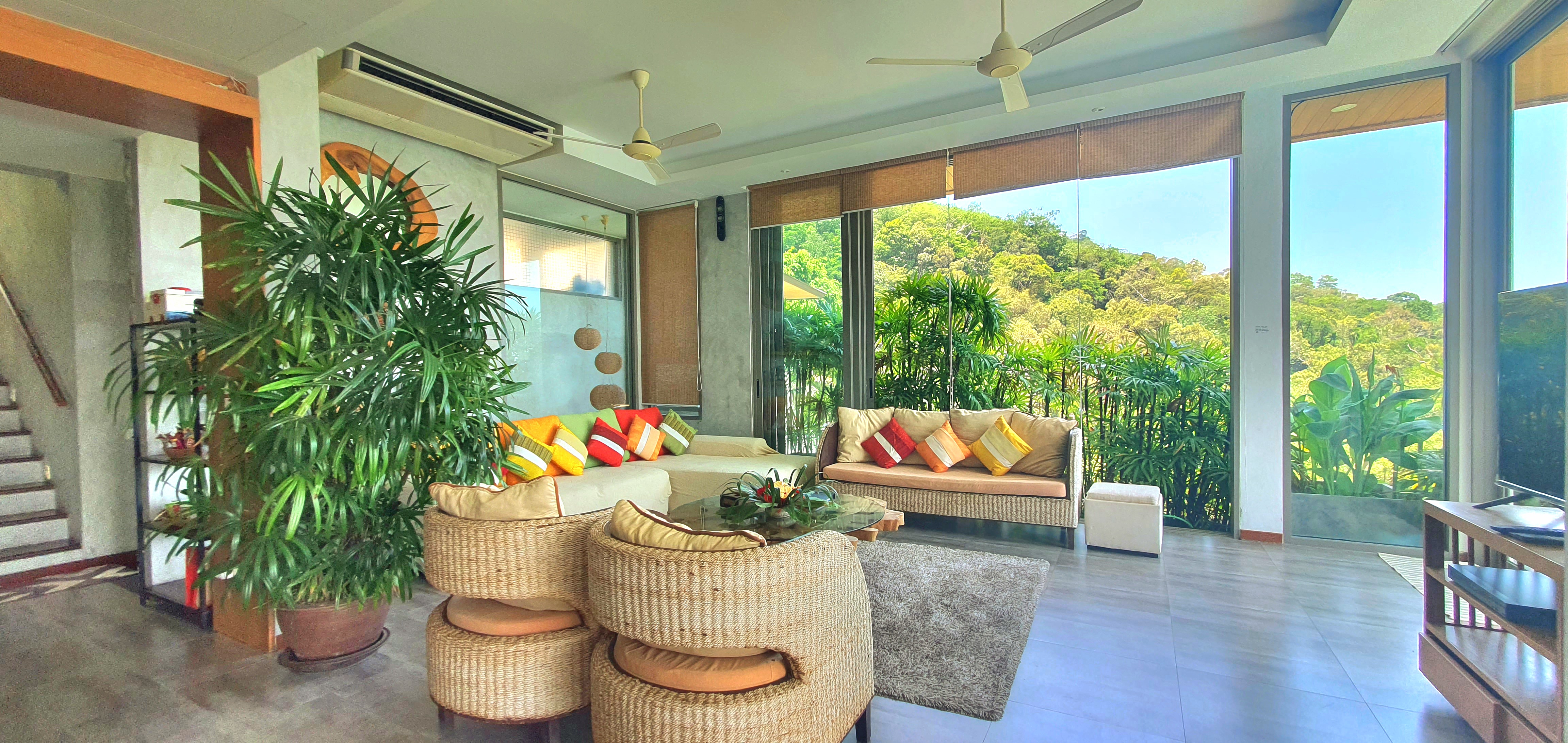 Sea View Villa 4 Bedrooms Private villa , Bangtao beach (SUP-1143)  image