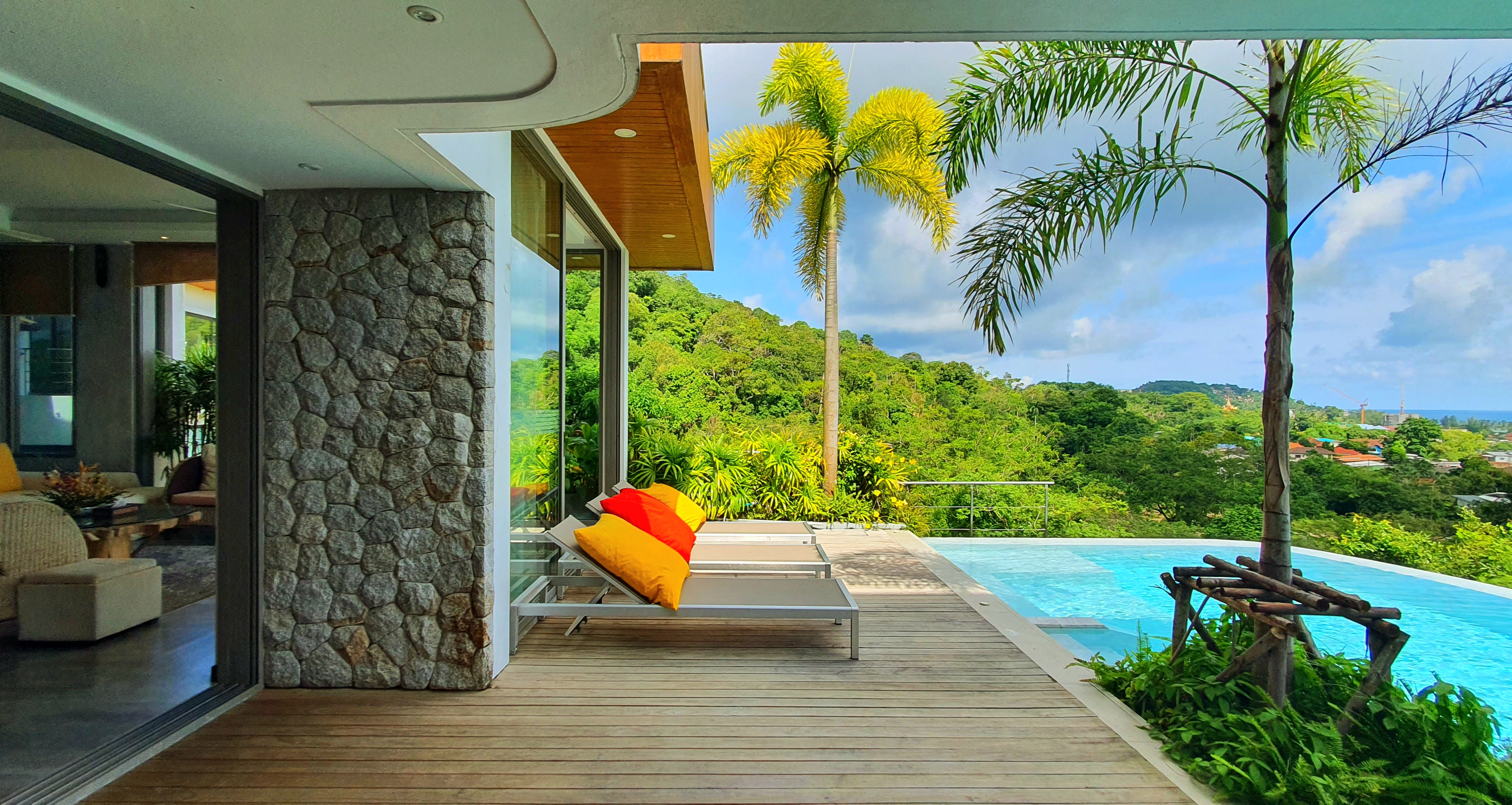 Sea View Villa 4 Bedrooms Private villa , Bangtao beach (SUP-1143)  image