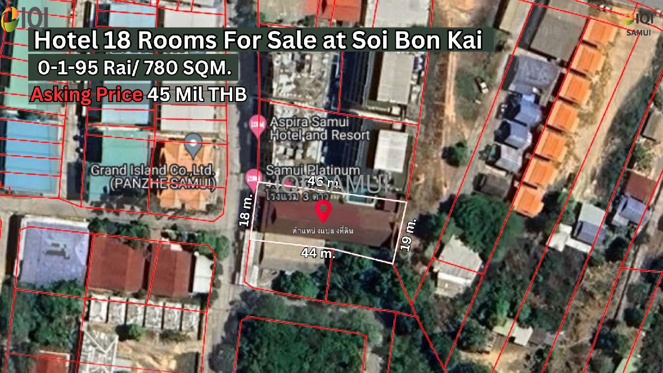 Hotel 18 rooms For Sale at Bophut Koh Samui image