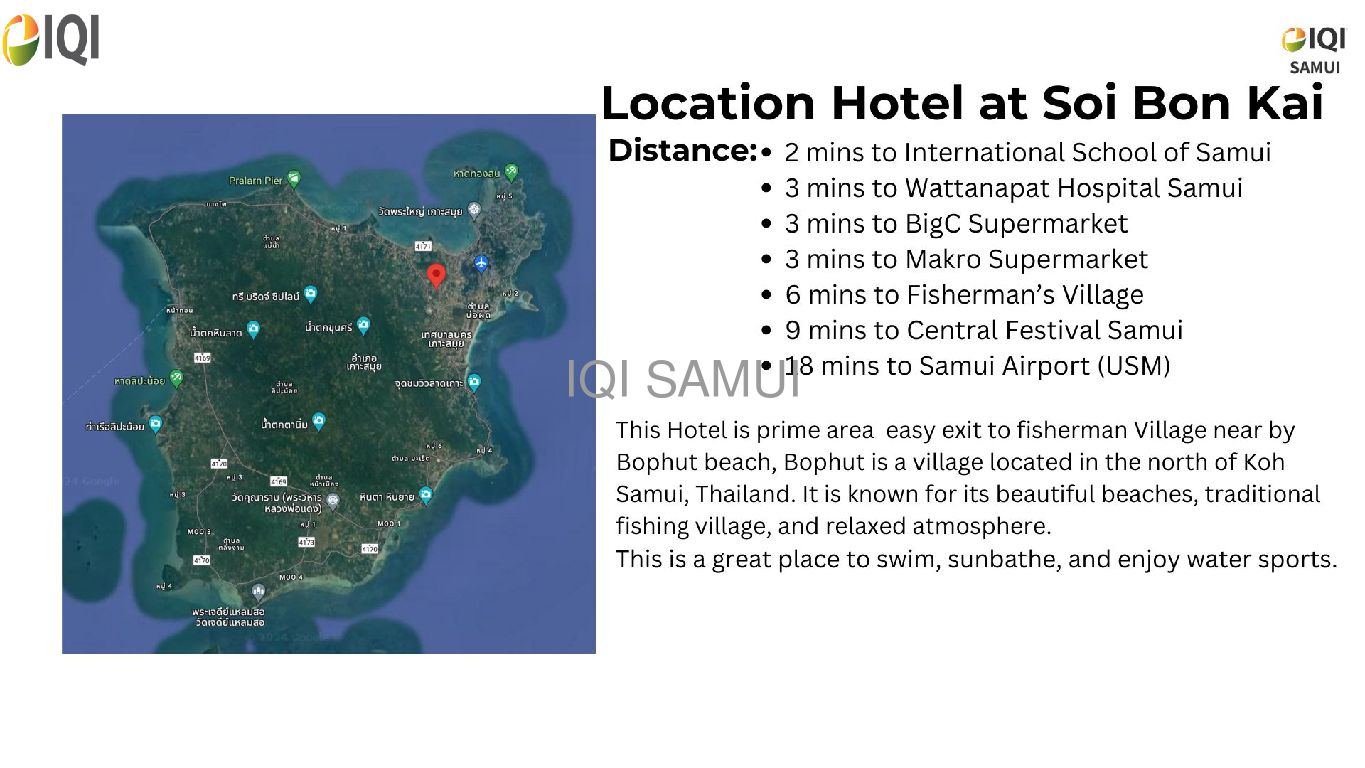 Hotel 18 rooms For Sale at Bophut Koh Samui image