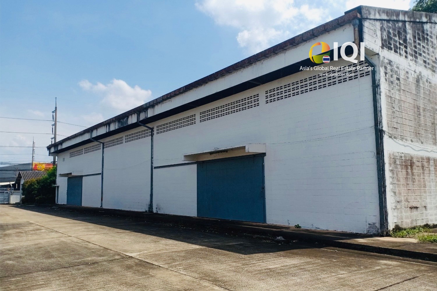 Factory or warehouse for sale, factory or warehouse Si Maha Phot District Prachinburi Province (a purple area) image