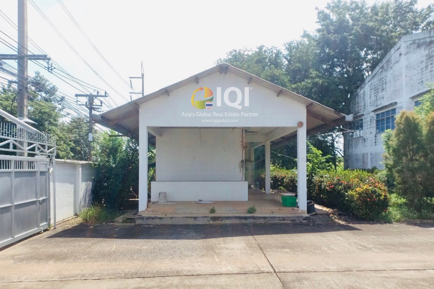 Factory or warehouse for sale, factory or warehouse Si Maha Phot District Prachinburi Province (a purple area) image