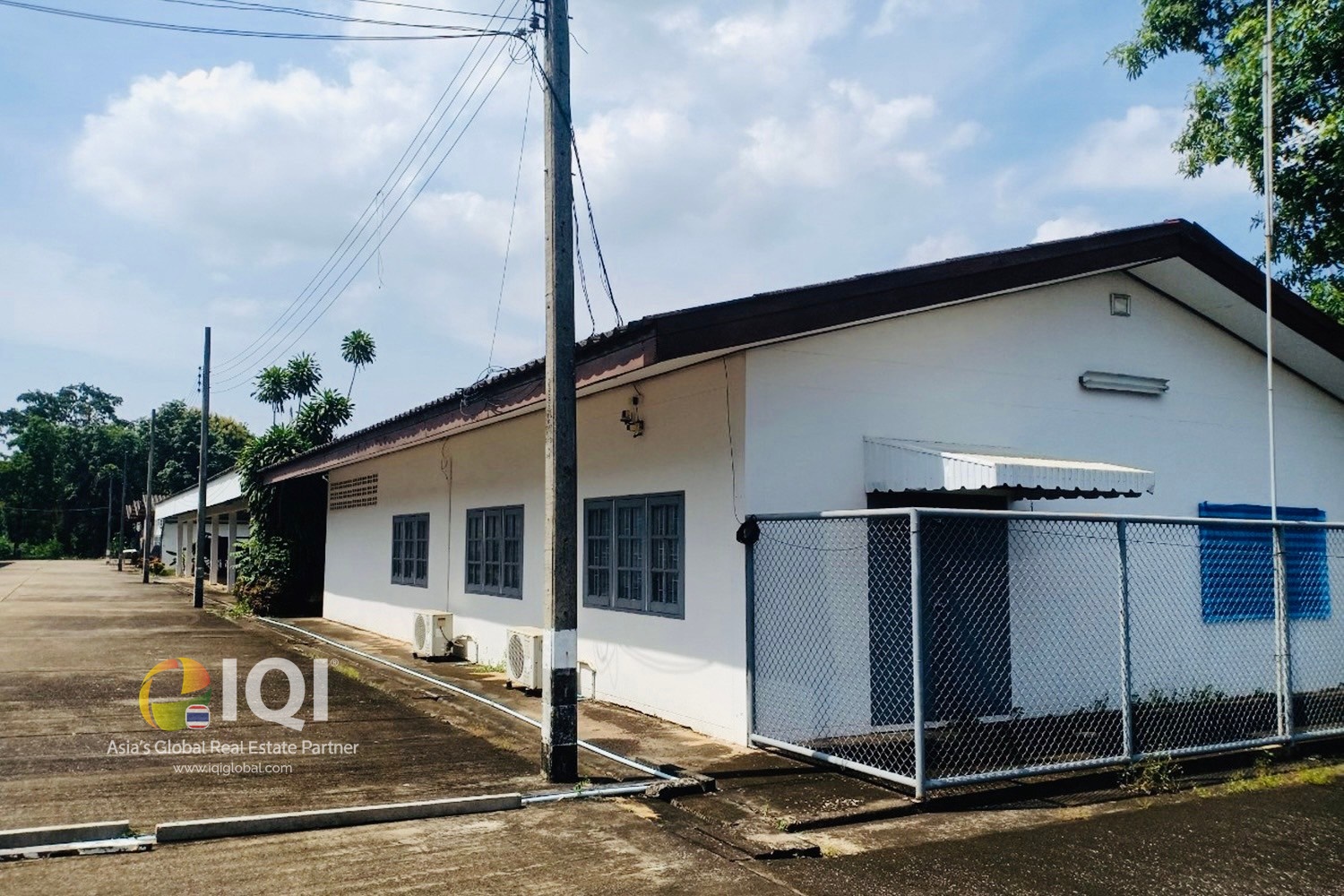 Factory or warehouse for sale, factory or warehouse Si Maha Phot District Prachinburi Province (a purple area) image