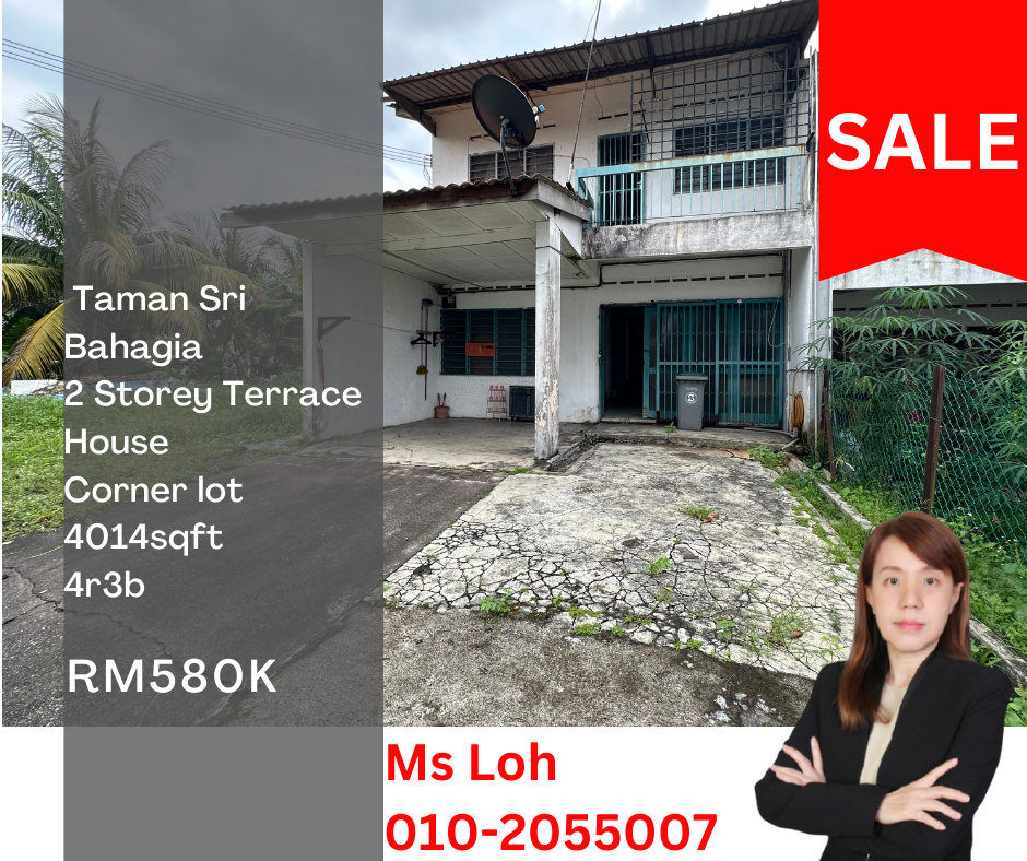 Taman Sri Bahagia Tampoi Double Storey Corner Lot for Sale image