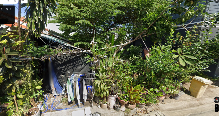  Land for sale in Don Mueang, size 50 square wah, Soi Saranakom 25, Intersection 3 (Soi Muban Pincharoen 1), suitable for building a house, cafe, and more. image