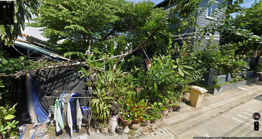  Land for sale in Don Mueang, size 50 square wah, Soi Saranakom 25, Intersection 3 (Soi Muban Pincharoen 1), suitable for building a house, cafe, and more. image