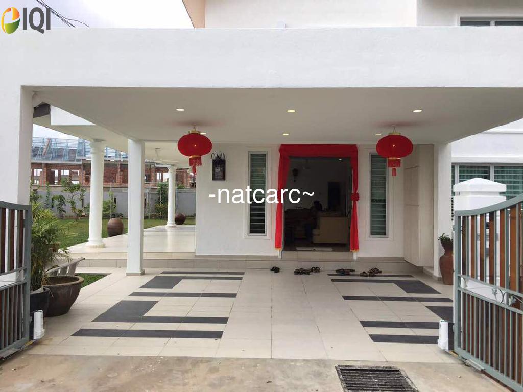 BIG FREEHOLD Double Storey Corner Semi D House Taman Nuri Durian Tunggal  for Sale image