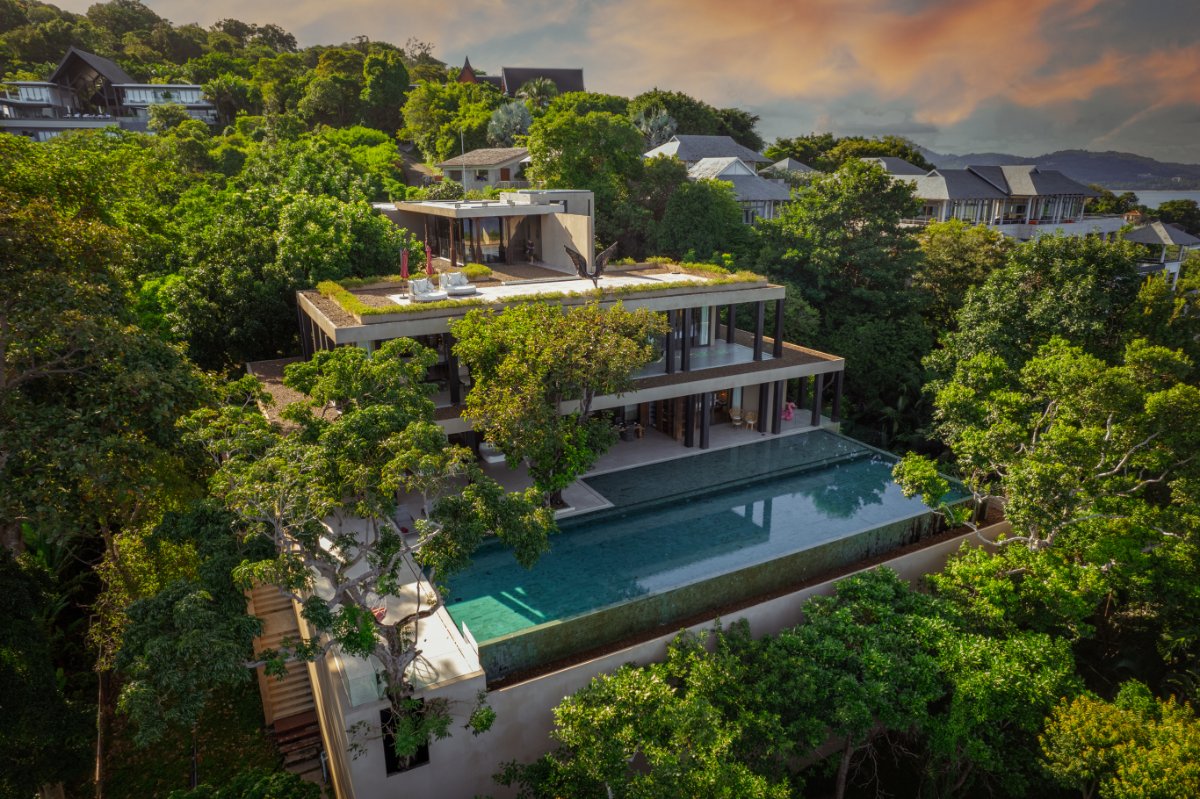 Stunning Ocean Front Super Villa on the Kamala Headland, Phuket image