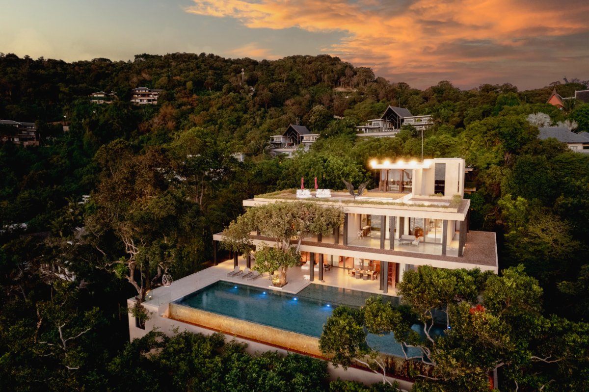 Stunning Ocean Front Super Villa on the Kamala Headland, Phuket image