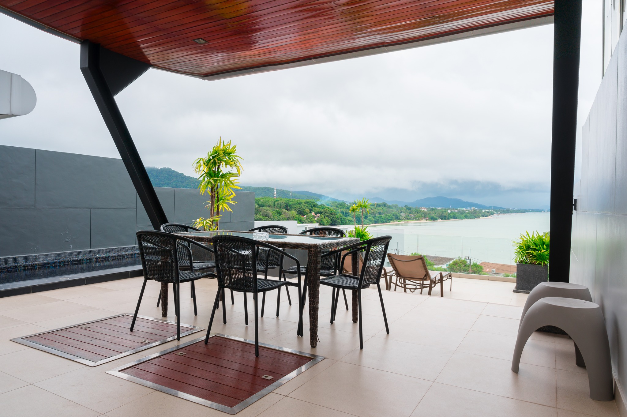 Seaview Roof top Pool Villa Rawai  image