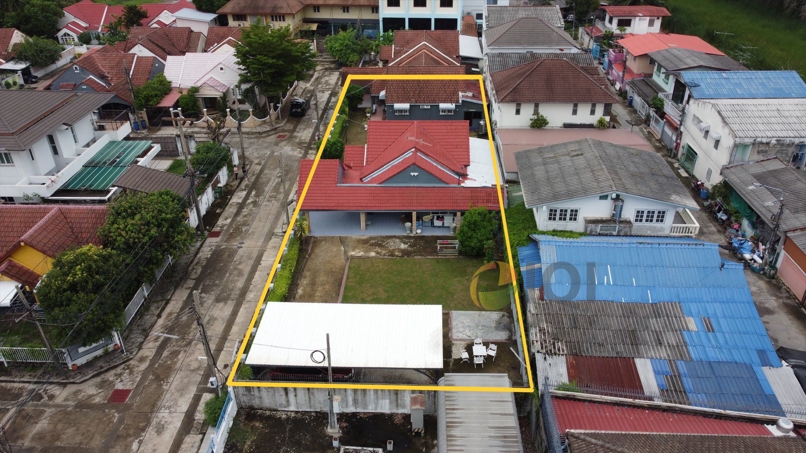 Land and building for sale on Srinakarin Road, next to MRT Yellow Line (Sri Dan Station)  image
