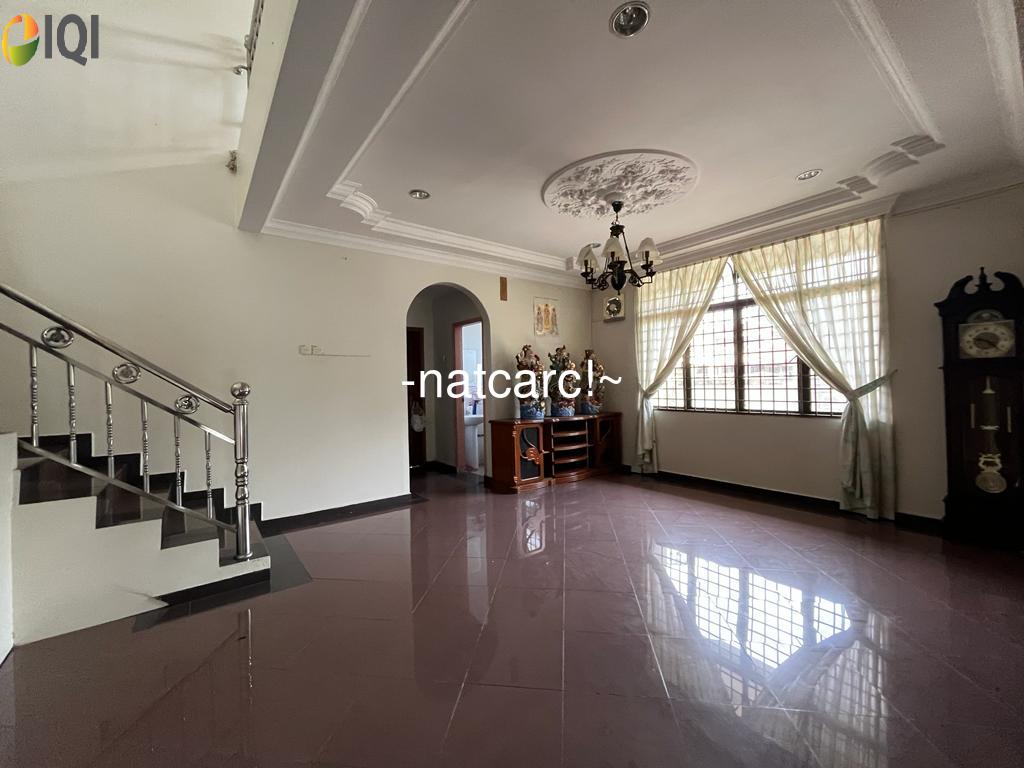 FREEHOLD BIG 2 Storey Semi D Corner Lot Taman Dahlia Bukit Beruang for Sale image
