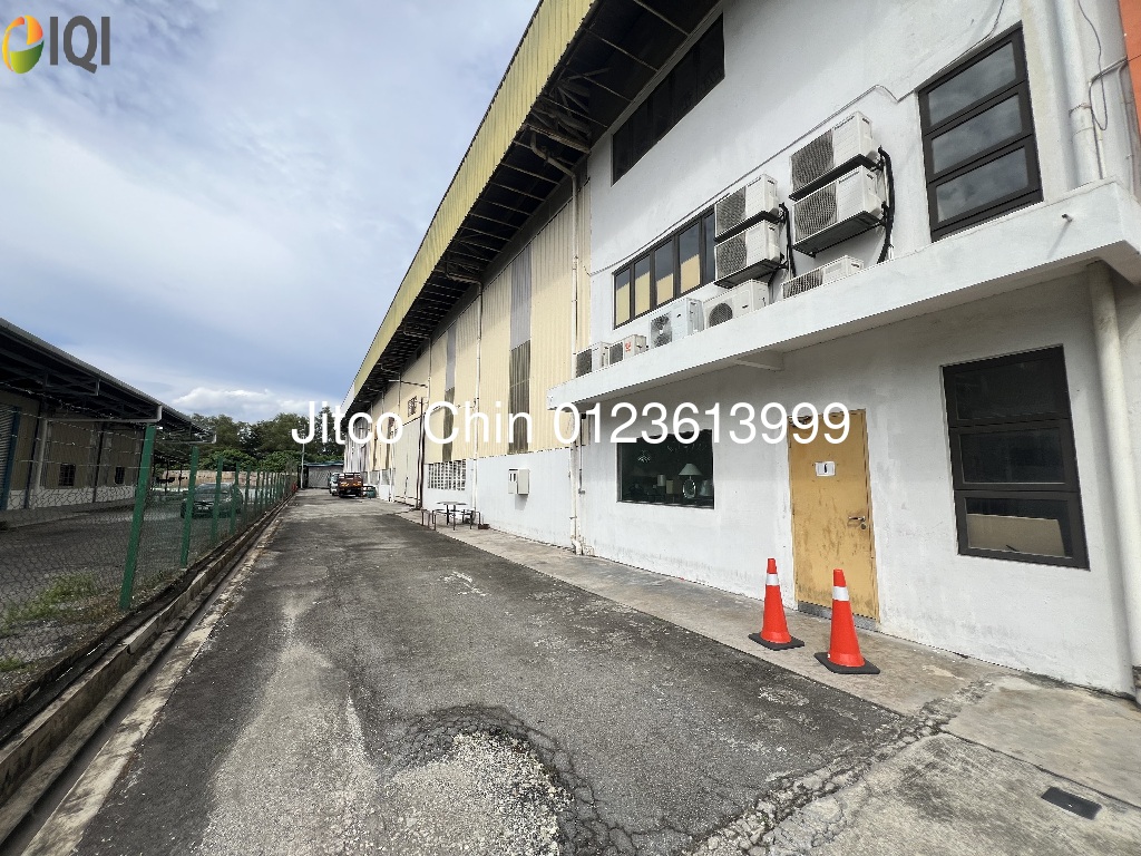 1.65ac Rawang integrated Industrial park freehold heavy industrial renovated detached factory for sale image