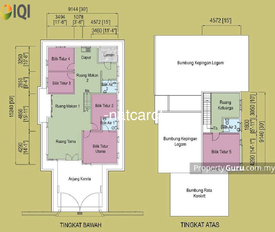 HUGE LAND FREEHOLD Double Storey Bungalow @ Tmn Paya Rumput Perdana for Sale image