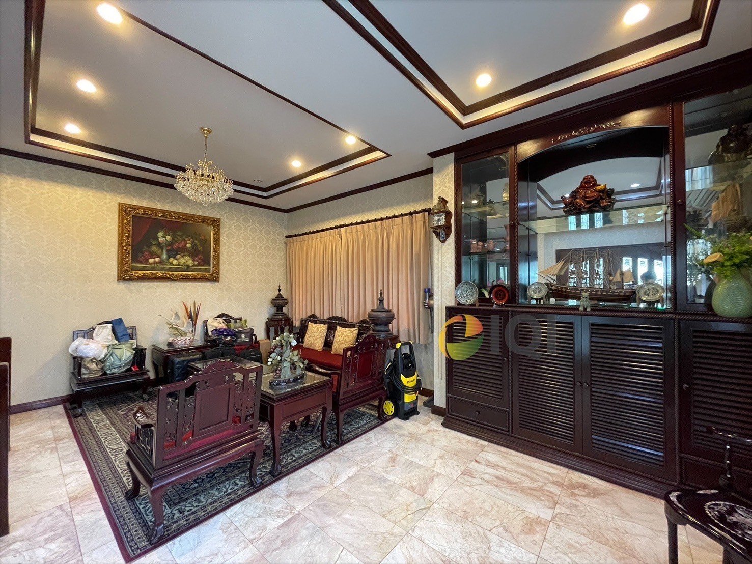 2-storey detached house for sale, Ladawan Village, Srinakarin, project front next to the BTS Sri Bearing Station image