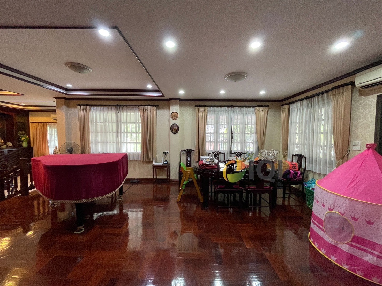 2-storey detached house for sale, Ladawan Village, Srinakarin, project front next to the BTS Sri Bearing Station image