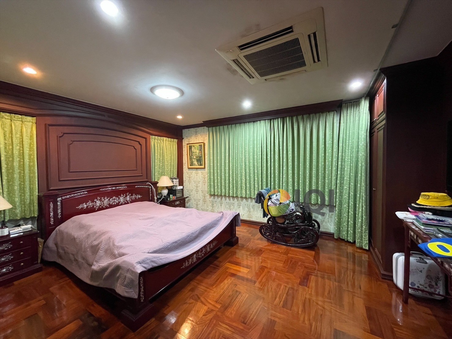 2-storey detached house for sale, Ladawan Village, Srinakarin, project front next to the BTS Sri Bearing Station image