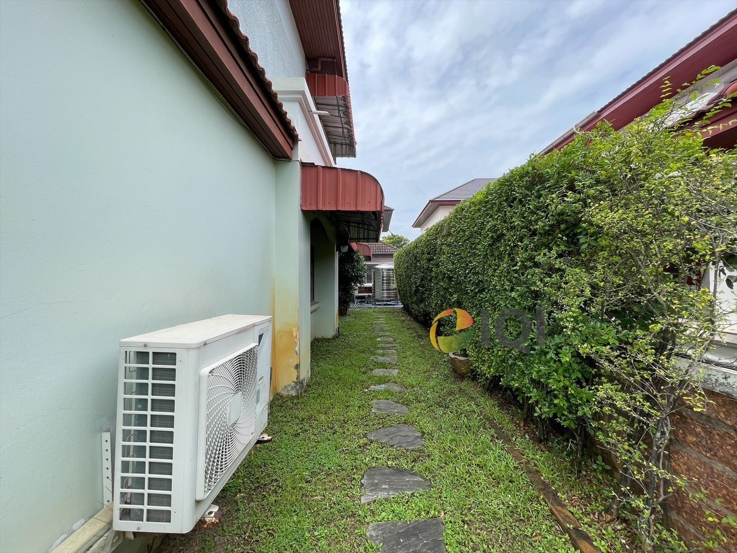 2-storey detached house for sale, Ladawan Village, Srinakarin, project front next to the BTS Sri Bearing Station image