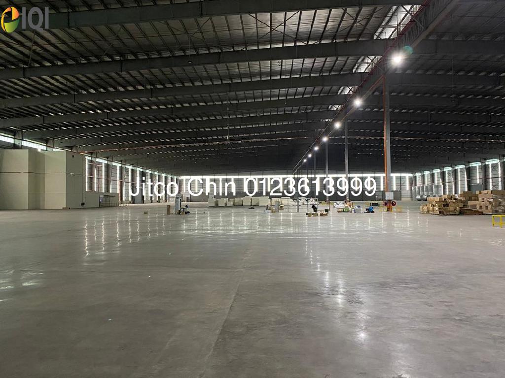 3000amp 5ac 196ksf 15m high Port klang north port warehouse for rent image