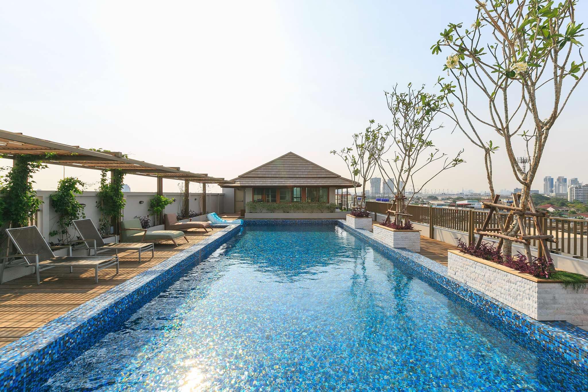 For Sale Luxury Pool villa near Bangkok Pattana International school in Bangna, bangkok thailand image