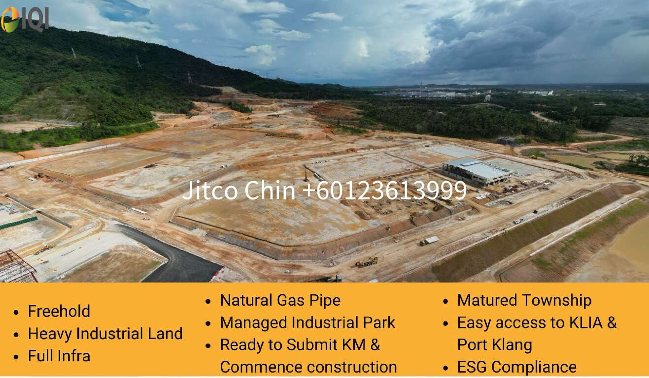 Senawang Seremban Sendayan Freehold Heavy Industrial Land for Sales image