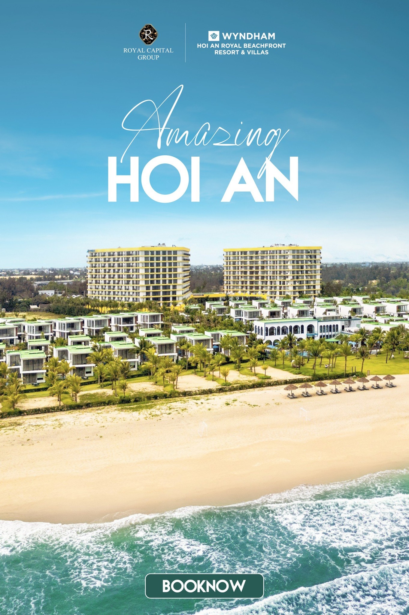 [HOI AN] STUDIO 33,3M2 $110.000 - WYNDHAM ROYAL HOI AN – YOUR DREAM SECOND HOME WITH OCEAN VIEW image