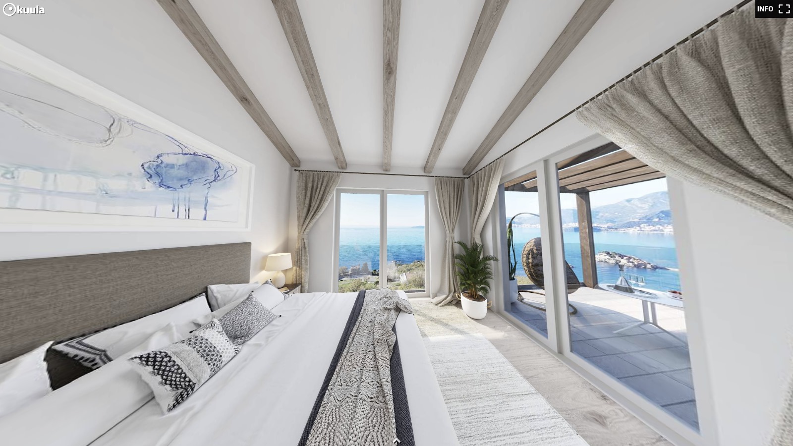 Two Sea-View Villas with Pools in Budva Riviera image