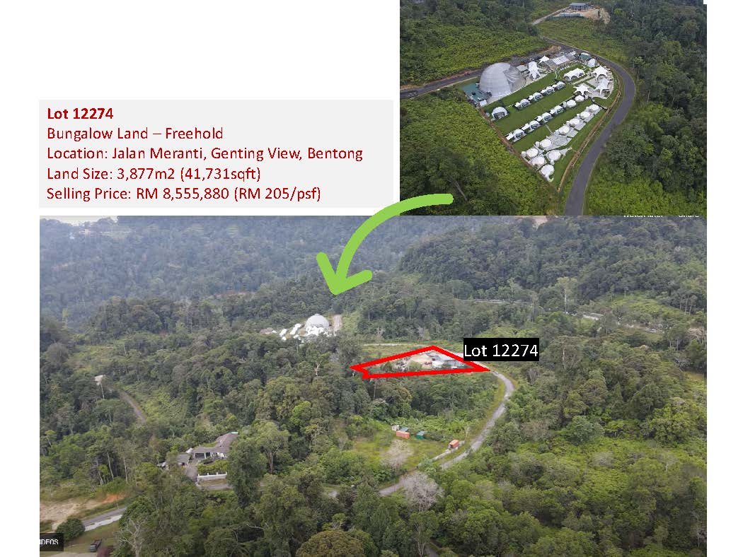 Genting View, Genting Permai Freehold Bungalow Land  image
