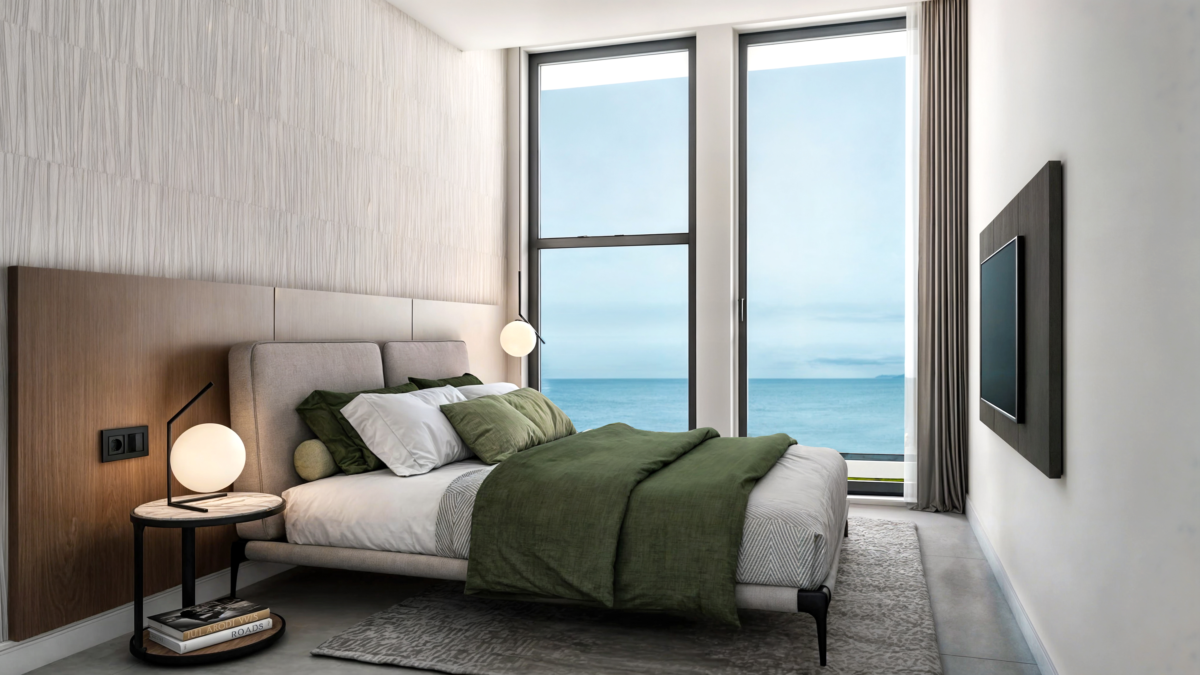 Modern One-Bedroom Apartments with Spectacular Sea Views in Bellevue Residence image