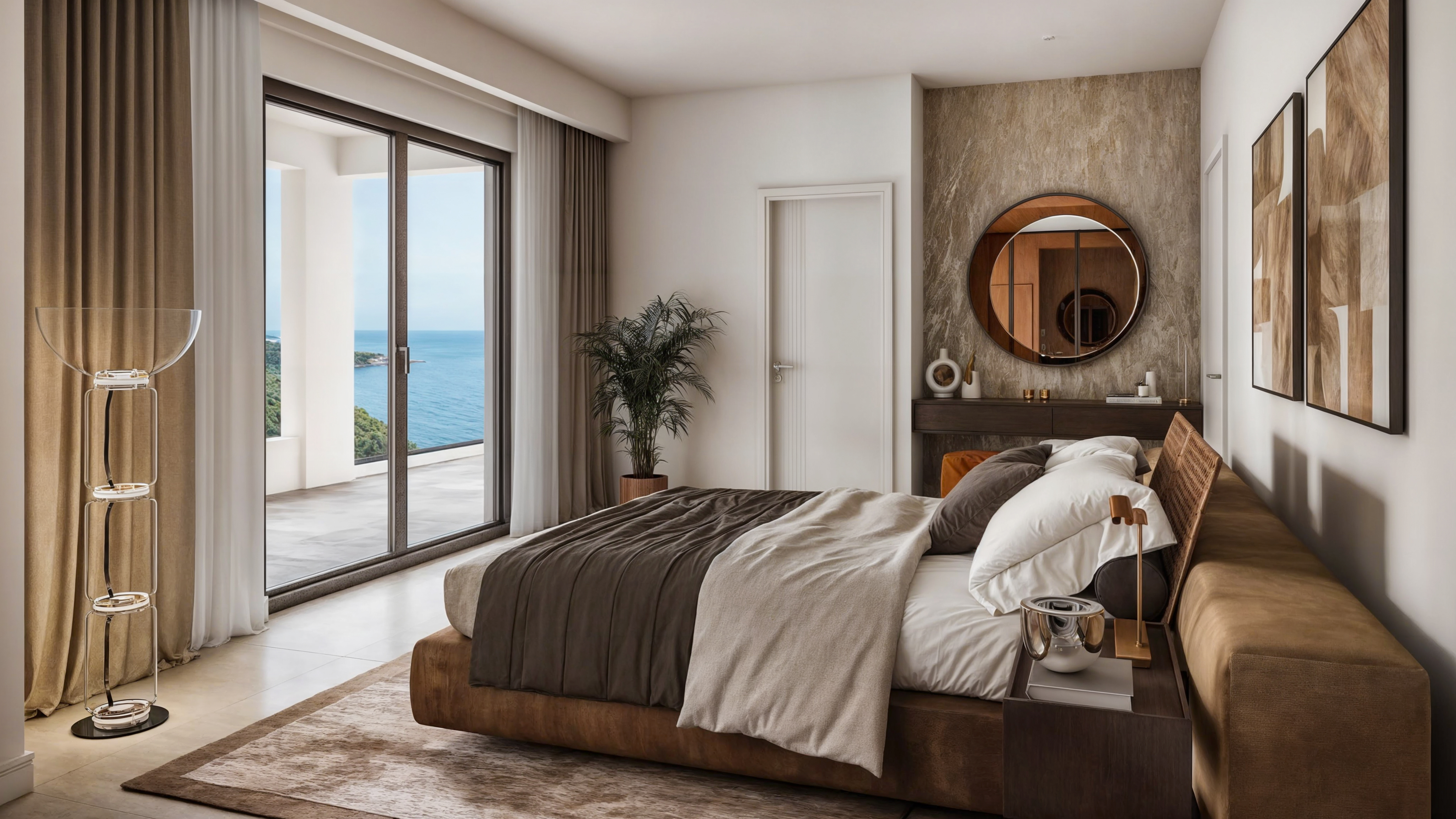Modern One-Bedroom Apartments with Spectacular Sea Views in Bellevue Residence image